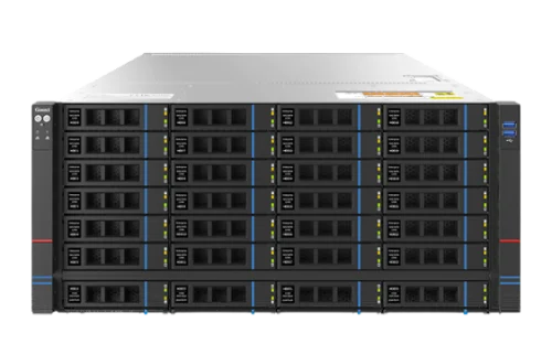 Серверная платформа/ Gooxi SR401-D24RE-G2 4u 24 bay platform with Expander backplane, based on AMD 9004 ; 2xPCIe 5.0x16; 4xPCIe 5.0x8 ; 2x1600W psu Rail kits; EU power cables (0.96.004.1048)
