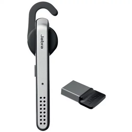 Гарнитура Jabra Stealth MS, Wirelees, BT, USB, Silver-black (5578-230-309)