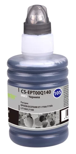 Чернила Cactus CS-EPT00Q140 105BK черный пигментный 140мл для Epson L7160/L7180
