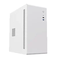 Корпус с блоком питания 450Вт./ Case Foxline FL-719W-FZ450R-U31, mATX case, white, w/PSU 450W 12cm, w/1xUSB2.0, w/1xUSB3.0, w/1xCombo Audio, w/pwr cord, w/o FAN