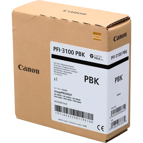 Картридж/ CANON INK PFI-3100'PBK (6422C001)