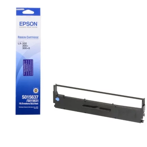 Ленточный картридж/ Epson RIBBON LX350/LX300 (C13S015637)