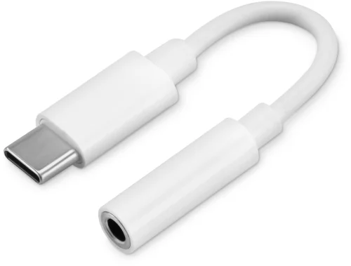 Переходник Buro BHP TPC-JCK Jack 3.5 (f)-USB Type-C (m) белый
