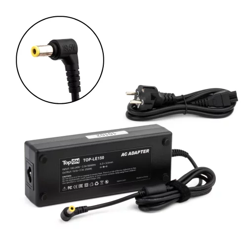 Блок питания TopON для ноутбука Lenovo 19.5V 7.7A (6.3х3.0) 150W AI-LI150 (TOP-LE150)