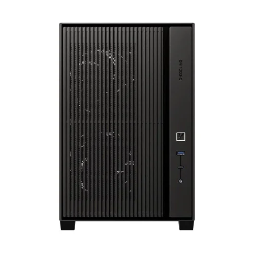 Корпус Case ID-Cooling FLOW 500 AIR Black mATX/win TG/2 fans/Gen2 Type C/CPU180mm/ GPU 403mm/no PSU фото 3