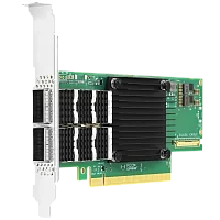 Сетевой адаптер LR-Link LRES1160PF-2QSFP56 PCIe4.0 x16 Dual Port 200G NIC Card