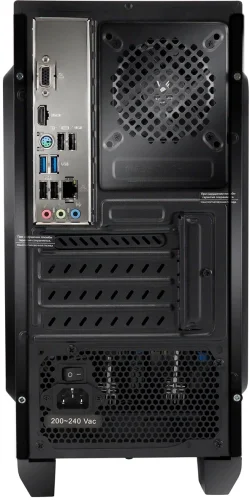 Компьютер IRU Tactio 320A5GER MT Ryzen 5 5600G (3.9) 16Gb SSD512Gb RGr Windows 11 Pro 64 GbitEth 500W черный (2106549) фото 5