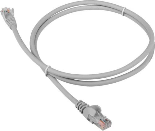 Патч-корд LANMASTER LSZH UTP кат.5e, 1.5 м, серый (LAN-PC45/ U5E-1.5-GY) (LAN-PC45/U5E-1.5-GY)