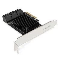 Exegate EX296207RUS Контроллер ExeGate EXE-516 (PCI-E x1 v2.0, SATA3 6Gb/ s, 6 int, ASMedia Chipset ASM1166)