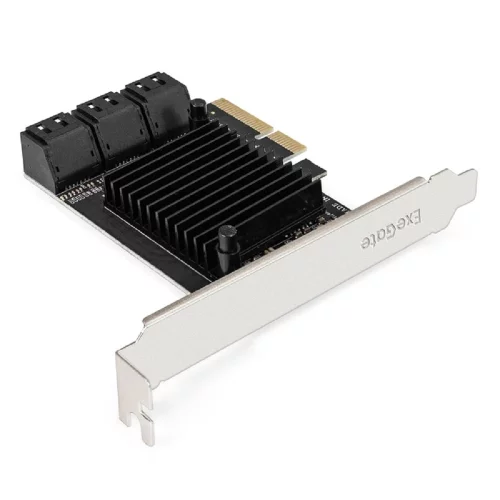 Exegate EX296207RUS Контроллер ExeGate EXE-516 (PCI-E x1 v2.0, SATA3 6Gb/ s, 6 int, ASMedia Chipset ASM1166)