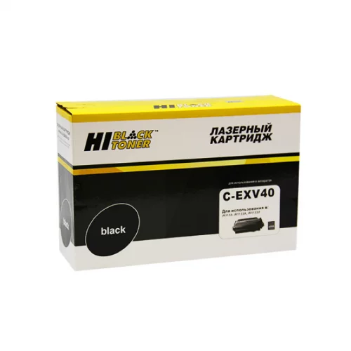 Картридж Hi-Black HB-C-EXV40, черный, 6000 страниц, для Canon iR-1133/ 1133A/ 1133if (995616015)
