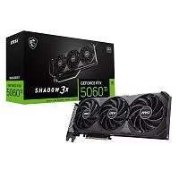 Видеокарта MSI RTX5060Ti SHADOW 3X OC CLASSIC 8GB GDDR7 128bit 3xDP HDMI 3FAN RTL (RTX 5060 TI 8G SHADOW 3X OC CLASSIC)