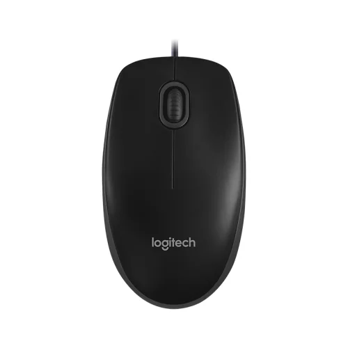 Мышь/ Logitech Optical Mouse B100 Black USB (910-006605)