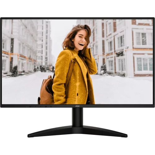 МОНИТОР 23.8 AOC 24B36H Black (IPS, 1920x1080, 120Hz, 1 ms, 178°/178°, 300 cd/m, 1500:1, +HDMI 1.4 (AC ext))