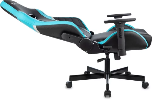Кресло игровое Knight Thunder 5X черный/ голубой экокожа крестов. металл (KNIGHT THUNDER 5X BL) фото 18