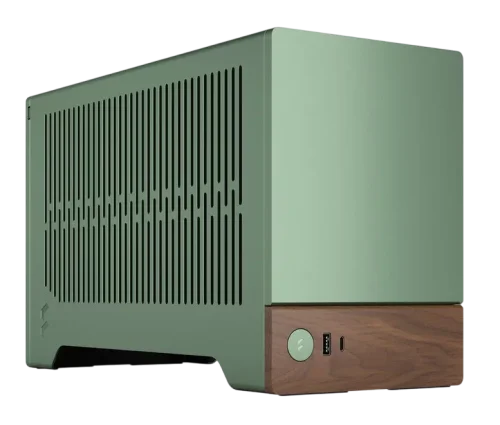 Корпус без блока питания/ Case Fractal Design Terra, Mini-Tower, no fans, 1xUSB-A 3.0 + 1xUSB 3.2 Type-C, SFX PSU Support, mITX Jade (FD-C-TER1N-03)