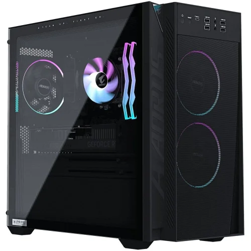 Настольный Компьютер AORUS PRIME 3 AP351 AMD Ryzen 7 9700X/32Gb/SSD1Tb/RTX5070 12Gb/PSU 650W (Gold)/NoOS/Black (AP3A7N7-5115)