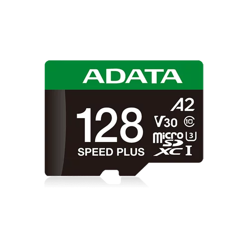 Флеш карта microSD A-DATA 128GB microSDXC Class 10 UHS-I U3 V30 A2 160/ 140 MB/ s (SD адаптер) (UD128GUI3V30A2SP-RA1)
