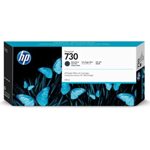 Картридж/ HP 730 300-ml Matte Black Ink Crtg (P2V71A)