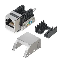 Кейстоун Cabeus KJ-RJ45-Cat.5e-SH-90 Вставка Keystone Jack RJ-45(8P8C), категория 5e, экранированная, заделка тип 110