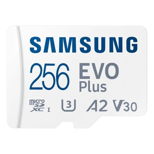 Карта памяти MICRO SDXC EVO+ 256GB V10 W/ A MB-MC256SA/ EU SAMSUNG (MB-MC256SA/EU)