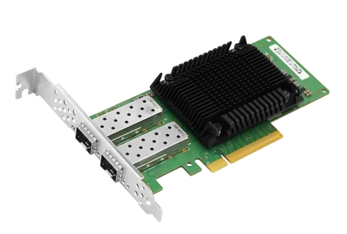 Сетевой адаптер LR-LINK LRES1160PF-2SFP28 25G Mellanox CX6 SFP28x2 PCIe 4.0x8