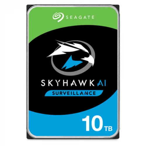 Жесткий диск/ HDD Seagate SATA3 10Tb SkyHawk AI 7200 256Mb 1 year warranty (ST10000VE001)