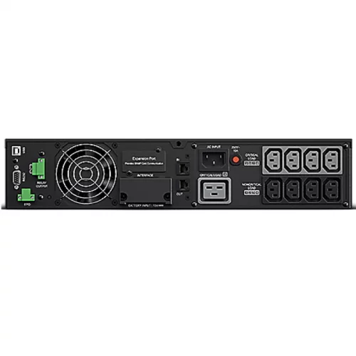 ИБП CyberPower OL2000ERTXL2U, Rackmount, Online, 2000VA/1800W, 8 IEC-320 С13, 1 IEC C19 розеток, USB&Serial, RJ11/RJ45, SNMPslot, LCD дисплей, Black, 0.5х0.8х0.2м., 38кг./ UPS Online CyberPower OL2000ERTXL2U 2000VA/1800W USB/RS-232/Dry/EPO/SNMPslot/RJ11/4 фото 4