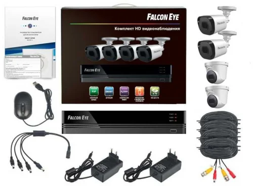 Комплект видеонаблюдения Falcon Eye FE-104MHD Офис Smart (FE-104MHD KIT ОФИС SMART)