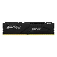 Модуль памяти Kingston 16GB DDR5 5600 DIMM FURY Beast XMP Gaming Memory KF556C40BB-16WP Non-ECC, CL40, 1.25V