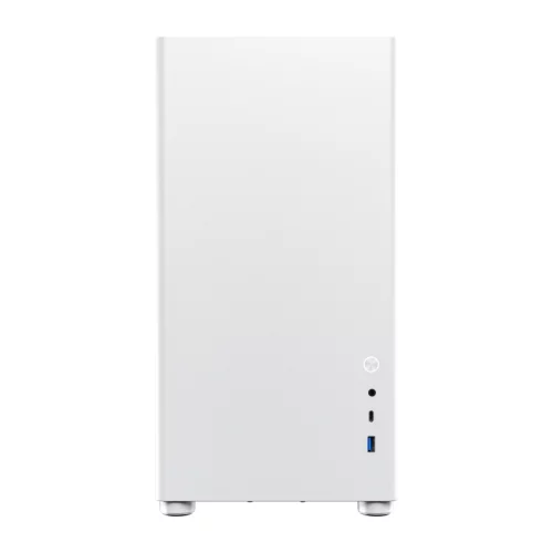 Компьютерный корпус, без блока питания ATX/ Gamemax Spark Pro Full White ATX case, white, w/ o PSU, w/ 1xUSB3.0+1xType-C, 1xCombo Audio