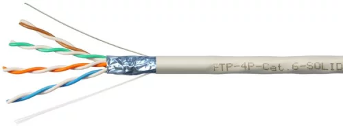 Кабель NEOMAX [NM20601] F/ UTP cat.6 4 пары (305 м) 0.57 мм (23 AWG) Медь PVC jacket