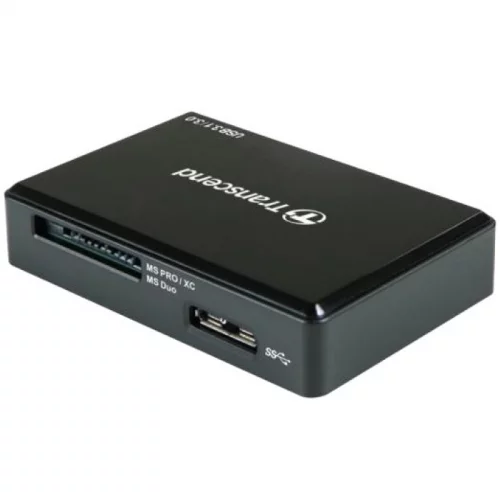 Карт ридер/ Transcend Black, All-in-One cardreader , USB 3.1 Gen 1 (TS-RDC8K2) фото 2