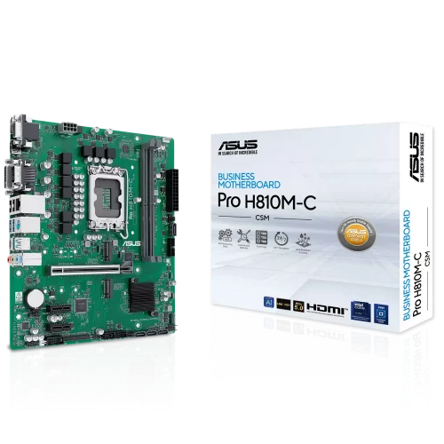 Материнская плата ASUS PRO H810M-C-CSM (90MB1KHP-M0EAYC)