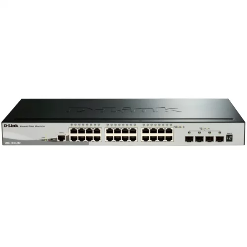 Сетевой коммутатор/ Gigabit Stackable SmartPro Switch (DGS-1510-28X/A1A) фото 3