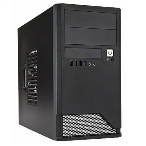 Корпус Mini Tower InWin EMR048 Black/Silver (6120260) (6120260) Корпус Mini Tower InWin EMR048 Black/ Silver 1x3.5