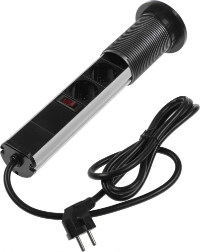 Сетевой разветвитель Premier 3R USB 1.8м (3 розетки) серый (коробка) (PX/BL-VRT-3R-2USB-GRE)