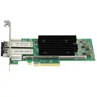 Сетевой адаптер Qlogic QLE2772-SR-SP (MA2810401-C4 А) 32Gb/s FC HBA, 2-port, PCIe v4.0 x8, LowProfile, LC SR MMF, В комплекте две планки (LP + FH)