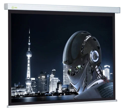 Экран Cactus Wallscreen CS-PSW-127X127 127 x 127см 1:1 настенно-потолочный рулонный белый