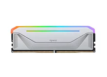 Оперативная память Apacer DDR5 32GB 6000MHz DIMM NOX RGB White Gaming Memory CL38 1.35V (Retail) 2048*8 Heat Sink (Retail) 3 years (AH5U32G60C622NWAA-1)