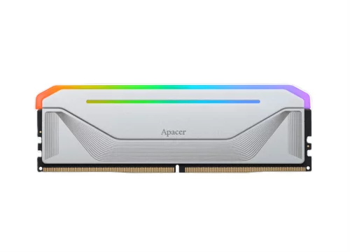 Оперативная память Apacer DDR5 32GB 6000MHz DIMM NOX RGB White Gaming Memory CL38 1.35V (Retail) 2048*8 Heat Sink (Retail) 3 years (AH5U32G60C622NWAA-1)