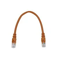 Патч-корд ACD-LPU6Z-5DN Cat6 UTP 26AWG 4Pair, CU, LSZH, Коричневый, 0.5м