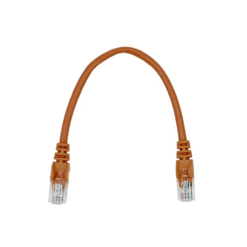 Патч-корд ACD-LPU6Z-5DN Cat6 UTP 26AWG 4Pair, CU, LSZH, Коричневый, 0.5м