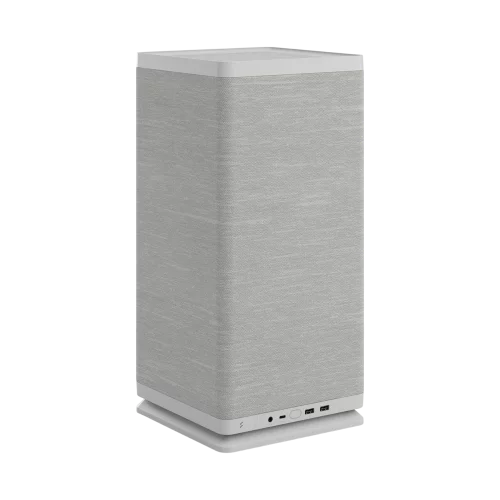 Корпус без блока питания/ Case Fractal Design Mood, Mini-Tower, 1x180mm, 2xUSB-A 3.0 + 1xUSB 3.2 Type-C, SFX PSU Support, mITX Light Gray (FD-C-MOD1N-01)