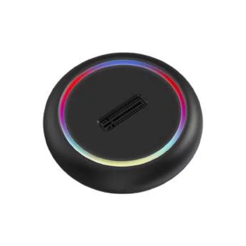 ORIENT UHD-524LED, USB 3.2 Gen2 (USB 3.1) док-станция для SSD M.2 M-key NVMe (JMS581DL, поддержка UASP,TRIM), скорость до 10 GB/s, два кабеля подключения USB Type-A + Type-C, подсветка корпуса (33405)