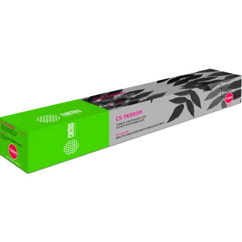 Картридж лазерный Cactus CS-TK895M TK-895M пурпурный (6000стр.) для Kyocera Mita FS C8020/C8020MFP/C8025/C8025MFP/C8520/C8520MFP/C8525/C8525MFP