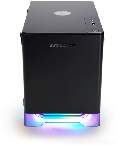 Корпус Inwin CF08A (A1PLUS) черный 650W miniITX 4x120mm 2xUSB3.0 audio (CF08A 6137037) фото 2
