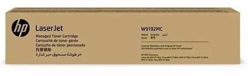 Тонер-картридж/ HP Yellow Managed LaserJet Toner Cartridge 28000 (W9192MC)