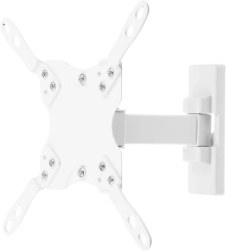 Кронштейн для телевизора Ultramounts UM864W белый 13-42 макс.20кг настенный поворотно-выдвижной и наклонный фото 4