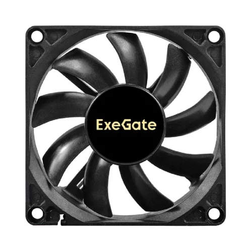 Exegate EX297080RUS Вентилятор 24В DC ExeGate EX08015B3P-24 (80x80x15 мм, 2-Ball (двойной шарикоподшипник), 3pin, 2550RMP, 30,5dBA)